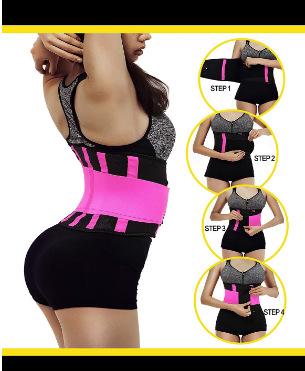 Waist Trimmer Belt Body Shaper Abdominal Trainer Weight Loss Tummy Toner Shapewear