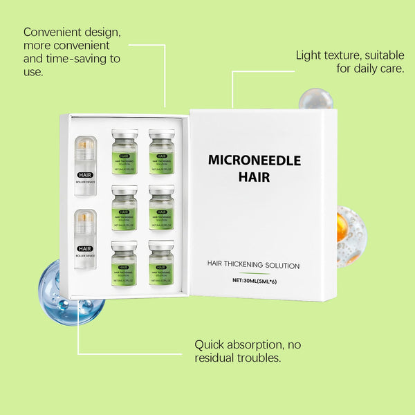 Hair Care Roller Serum For Smooth And Shiny Nourishment Daily Scalp Sets & Kits