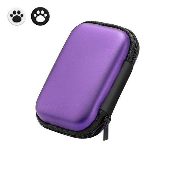 Eva Hard Shell Bag Suitable For R35s/R36s Handheld Game Console Protection Video Accessory Storage Bags Skins & Travel Cases