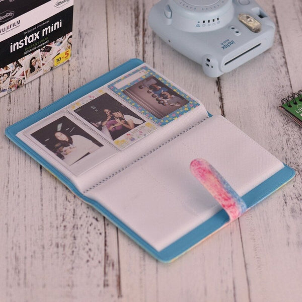 96 Pockets Mini Photo Album Book For Fujifilm Instax 8 7S 70 25 50S 90 Color Films Camera Paper Name Card Credit Photo Albums & Boxes