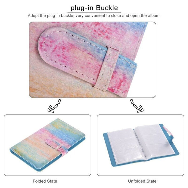 96 Pockets Mini Photo Album Book For Fujifilm Instax 8 7S 70 25 50S 90 Color Films Camera Paper Name Card Credit Photo Albums & Boxes