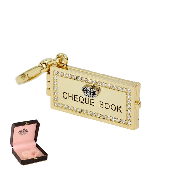 Crown Square Openable Enamel Alphabet Necklaces & Pendants