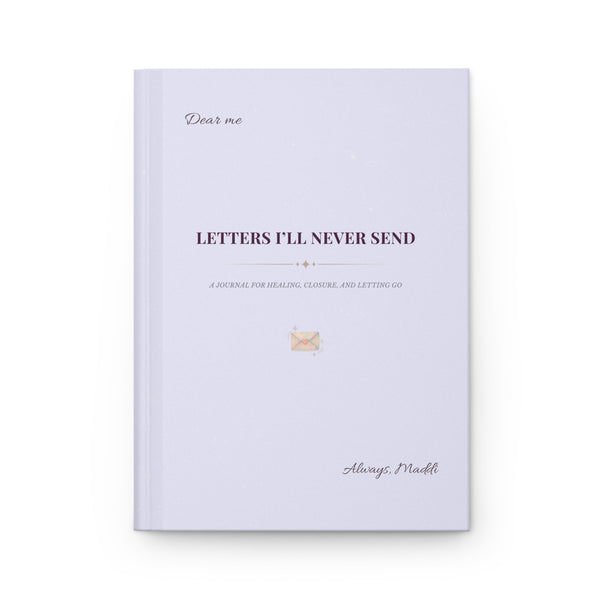 Purple Healing Journal Letters I'll Never Send Self Care Diary Mindfulness Notebook Emotional Release Gift For Writers Personal Organisers