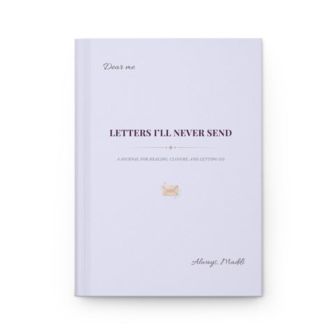 Purple Healing Journal Letters I'll Never Send Self Care Diary Mindfulness Notebook Emotional Release Gift For Writers Personal Organisers