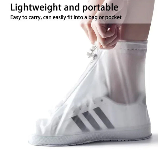 Waterproof Non Slip Reusable Pvc/Silicone Sole For Rain/Snow Unisex Shoe Covers