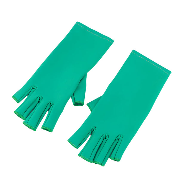 Manicure Uv Protection Gloves Half Finger Clothing In Various Colours Manicure & Pedicure Tools & Kits