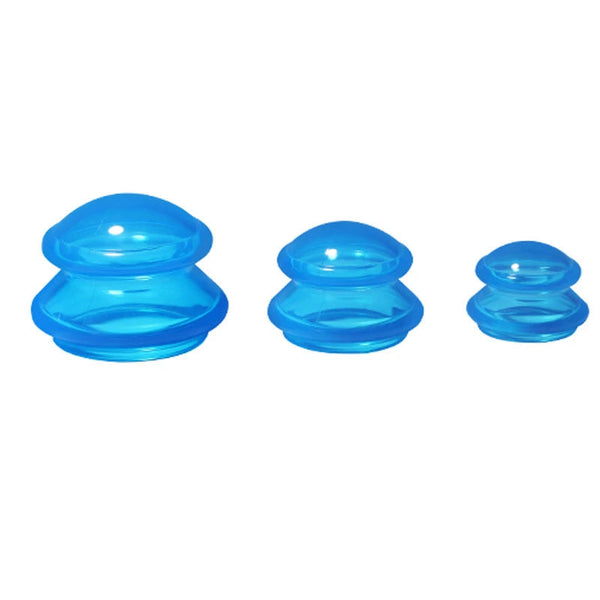 Silicone Cupping Set Suction Cups Vacuum Jars Therapy Slimming Body Face Massage Anti Cellulite Weight Loss Other Massage