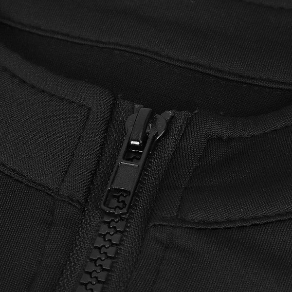 Fitted Zipper High Waist Pocket Sports Jumpsuit For Women Jumpsuits Rompers & Playsuits