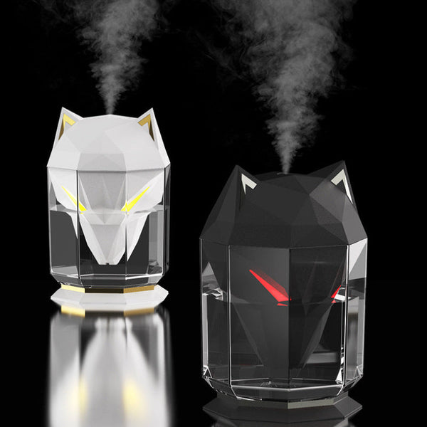 Desktop Wolf Humidifier Large Capacity Household Air Nebulizer Heavy Fog Ornament Humidifiers
