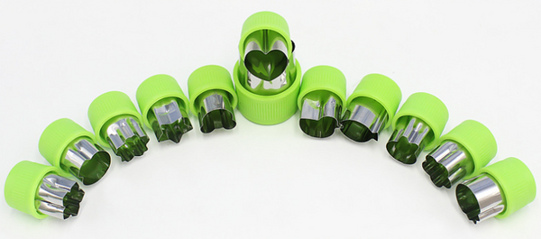 Vegetable Fruit Flowers Cutter Mold Cake Cookie Baking Tools Cookie Cutters