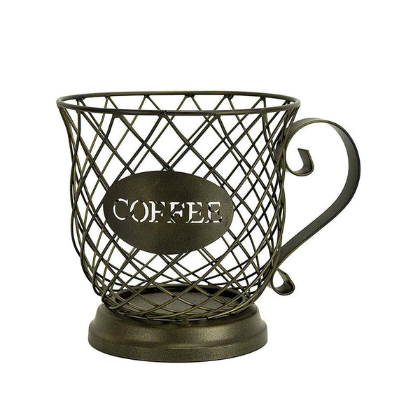 Coffee Cup Mug Pod Holder Storage Basket Vases