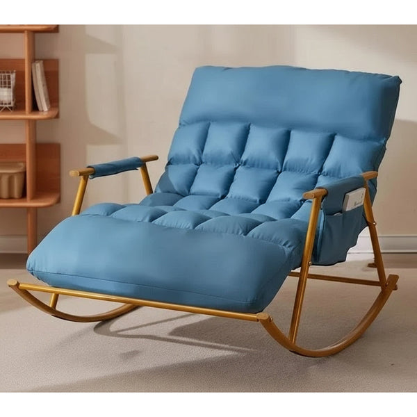 Rocking Chair Adult Lounge Balcony Home Leisure Single Lazy Person Sofa Loungers