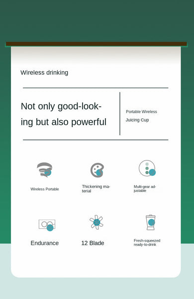 High End Juicer Household Crushed Ice Cup Usb Charging Portable Outdoor Travel 12 Dollars Juicers