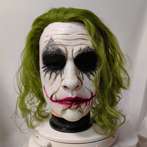 Halloween Joker Latex Mask Heath Ledger Dark Knight Batman Dc Jack Masks