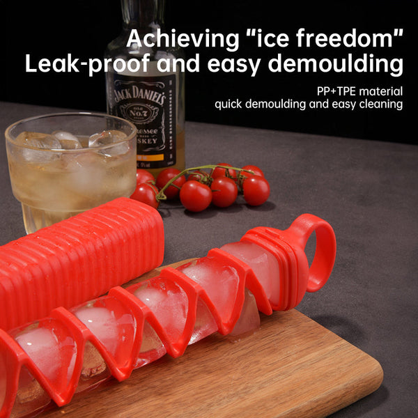 Creative Ice Cube Mold 10 Grid Pull Out Bar Silicone Tray For Home Bars & Kitchens Ice Cubes Trays & Moulds
