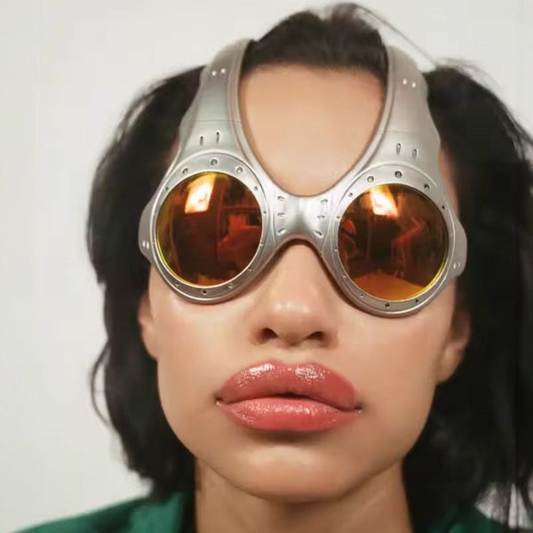 Unisex Over The Top . Ideal For Outdoor Cycling And Sports. Fashionable Retro Style Metal Framed Glasses. Sunglasses
