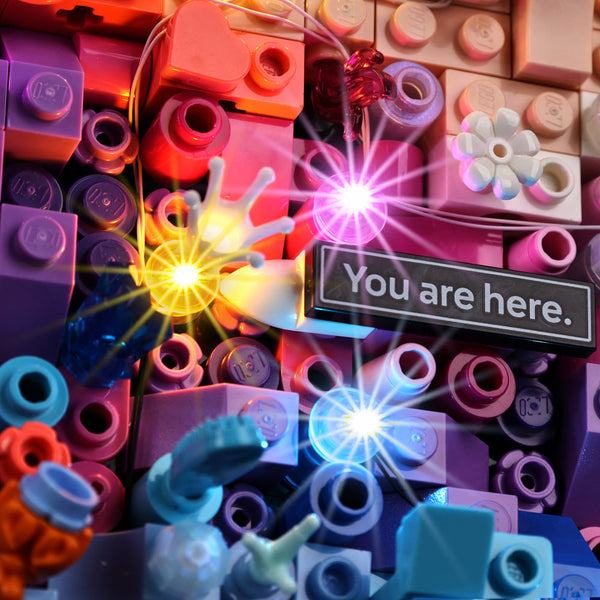 Led Lighting Kit For Lego Art Series 31212 Galaxy Remote Control Set Building Toys Sets & Packs