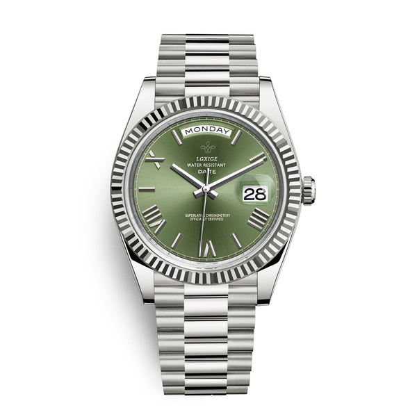 Fashion Style Brand Classic Sunday Calendar Watch Men's Quartz Waterproof Wristwatch Watches