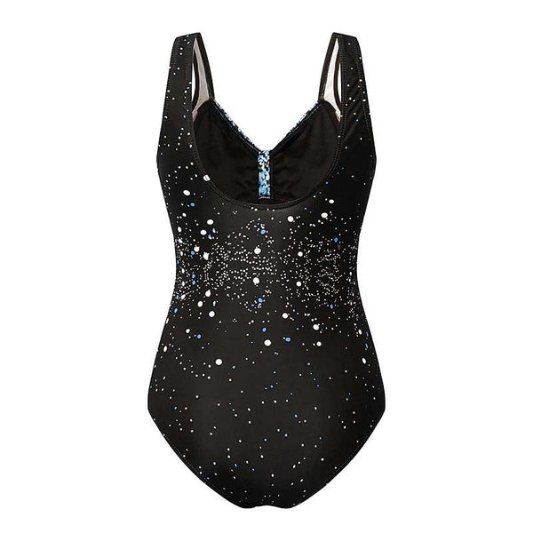 Black And American Printed Swimsuit Women's Hip Lifting Triangle Bikini Swimwear