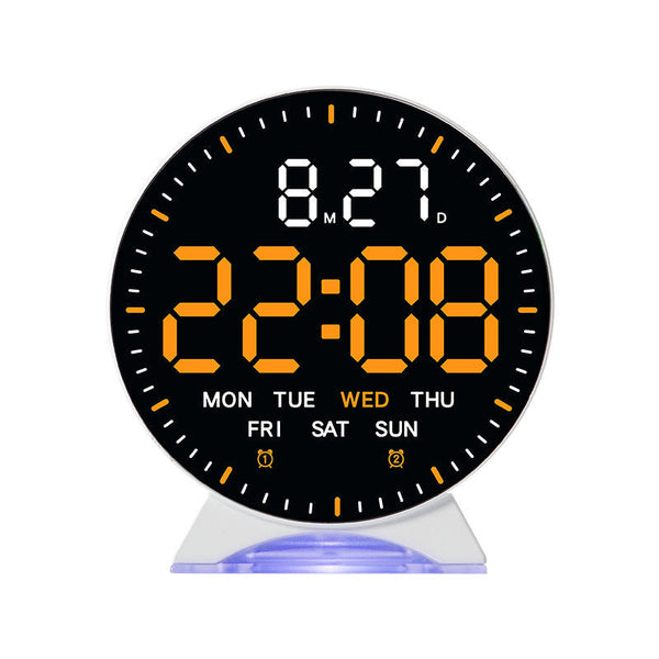 Led Alarm Clock With Custom Jump Second Display Ambient Light Auto Dimming Usb Desk Clock. Alarm Clocks & Clock Radios