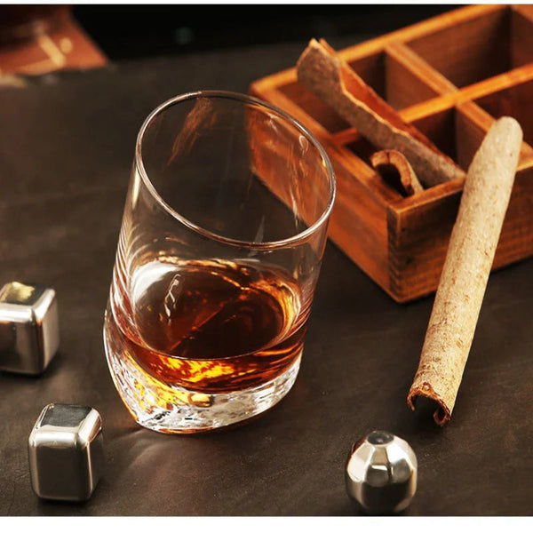 Whiskey Glass Tower Of Pisa Inclined Bottom Wine Rock For Bar Nmd Brandy Snifer Chivas Whisky Drinking Cup Verre A Vin Wine & Champagne Glasses