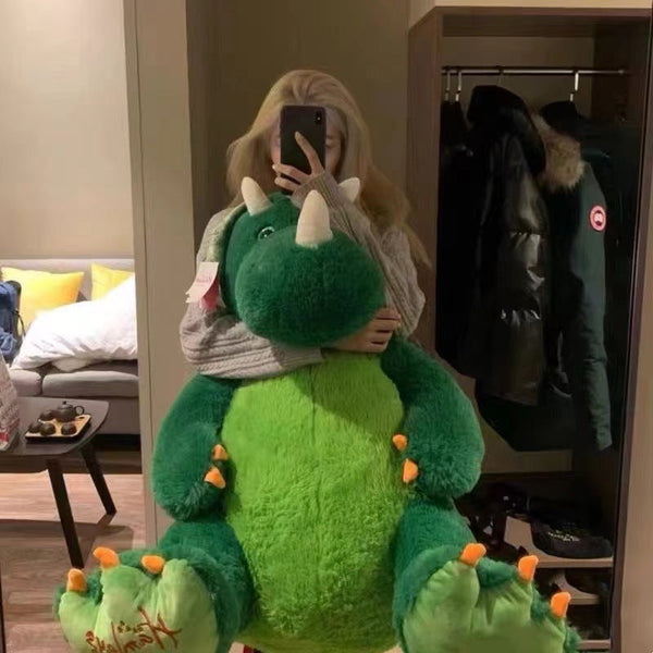 Hamres Triangle Dragon Doll Large Pillow Plush Plush Toys