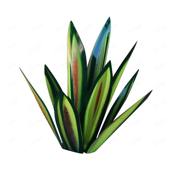 9 Leaves Plant Diy Metal Art Sculpture Decor Ornaments & Statues