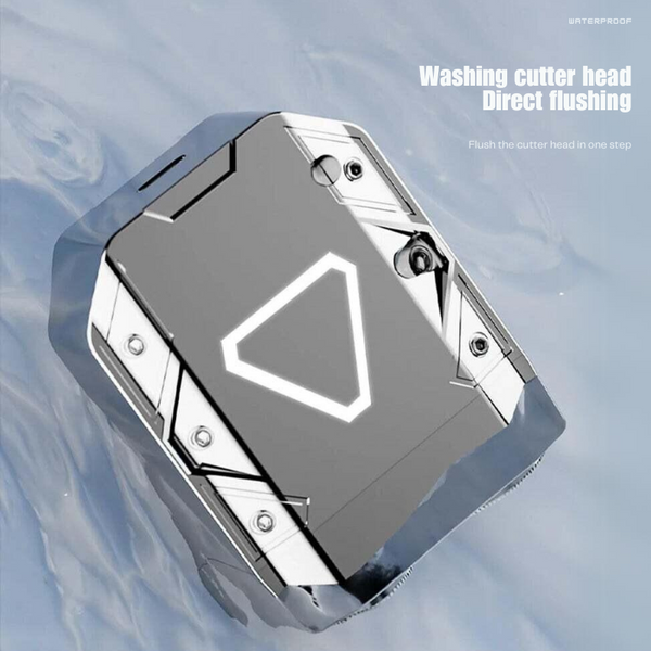 Mens Electric Shaver Safety Razor Beard Trimmer Facial Hair Removal Remover Clippers & Trimmers