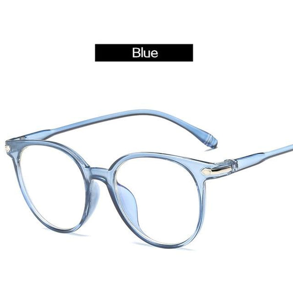 Eyeglass Frames Women Glasses Frame Men Anti Blue Light Eyeglasses Vintage Round Clear Lens Optical Spectacle