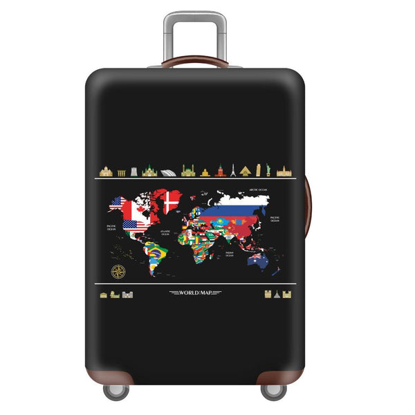 Polyester Suitcase Cover For Pull Rod With Various Designs And Sizes Other Luggage