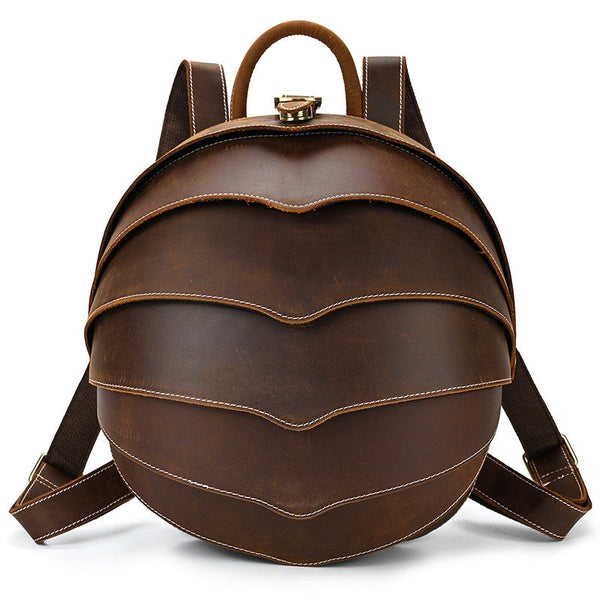 Genuine Leather Beetle Backpack Backpacks