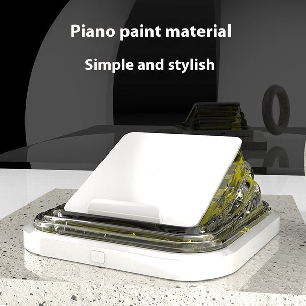 Smart Wireless Charger With Seven Colour Ambience Light For Mobile Accessories Chargers & Cradles