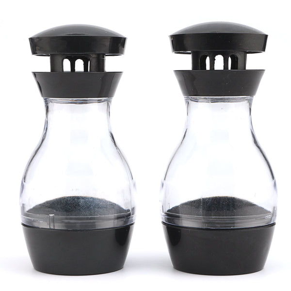 16 Jar Black Rotating Spice Rack Carousel Kitchen Condiments Storage Holder Spice Jars & Racks