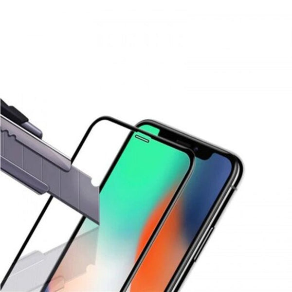 9D Tempered Glass Screen For Iphone X / Xs Full Coverage Protection Black