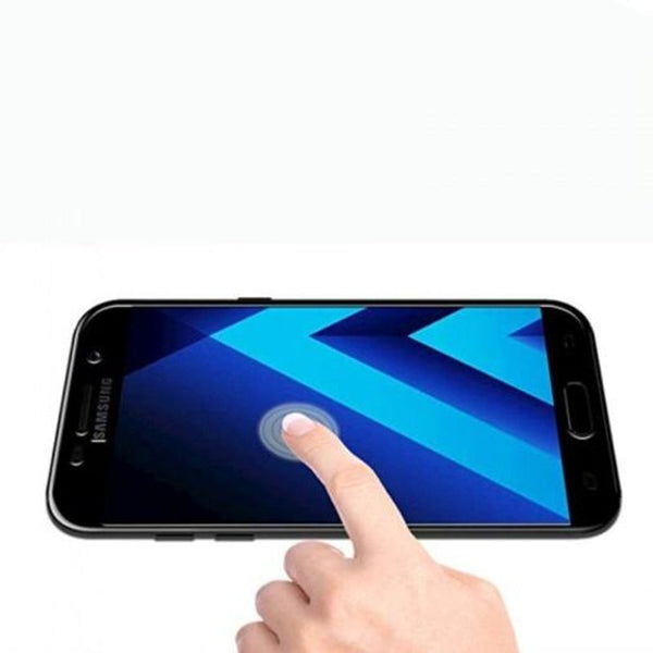 9D Tempered Glass Screen For Samsung Galaxy A5 2017 Full Coverage Protection Black Screen Protectors