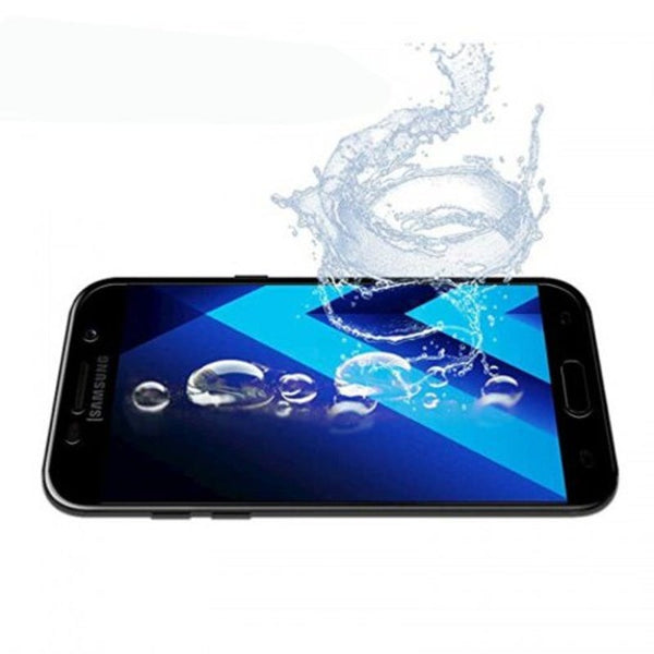 9D Tempered Glass Screen For Samsung Galaxy A5 2017 Full Coverage Protection Black Screen Protectors