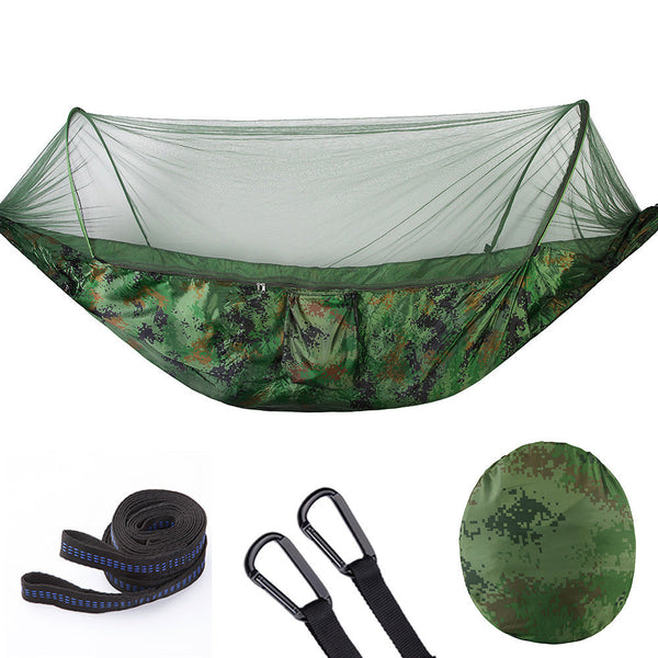 Fully Automatic Quick Opening Hammock With Mosquito Net Hammocks