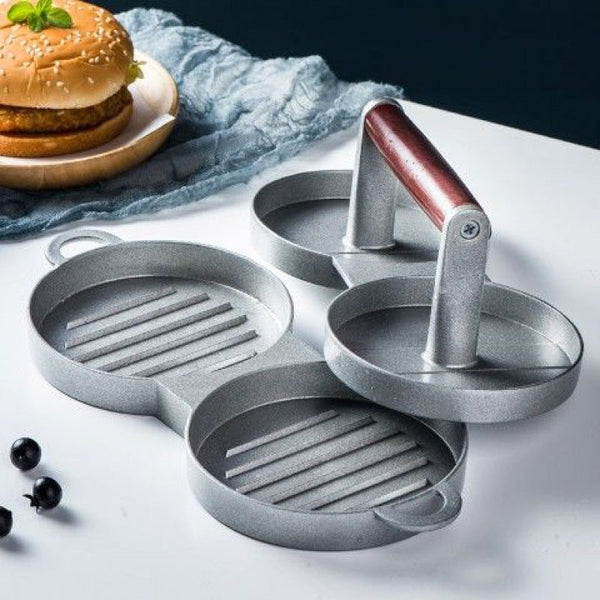 Round Burger Press Meat Beef Barbecue Hamburger Patty Mould