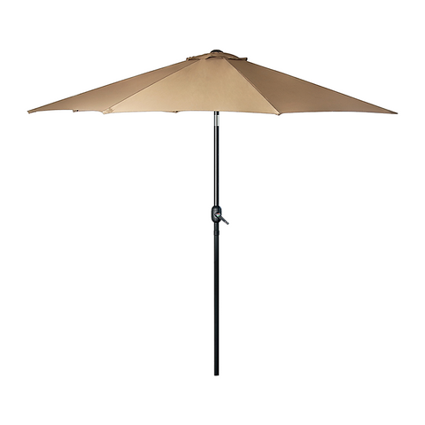 Randy & Travis Machinery 9Ft Patio Umbrella Outdoor Garden Table With 8 Sturdy Ribs Patio & Garden Tables