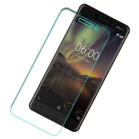 9H Hardness Tempered Glass Protector Film For Nokia 6 2018 Transparent