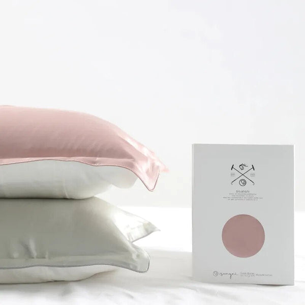 Pillowcase 50X75cm Pink Pure Real Silk Comfortable Home Bed Linen Pillow Cases