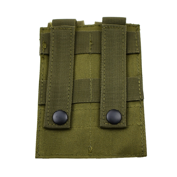 9Mm Molle Pouch Nylon Tactical Dual Double Pistol Magazine Close Holster Green