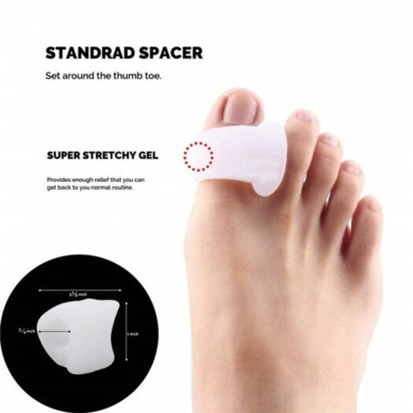 9Pcs Per Pack Bunion Corrector Sleeves Kits Silicone Toe Separators Straightener For Pain Relief Foot Creams & Treatments