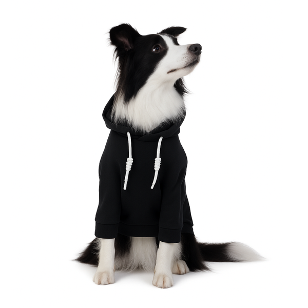 9Xl Black Cute Dog Hoodie With Adjustable Drawstring Available In Various Sizes Dog Clothing & Shoes