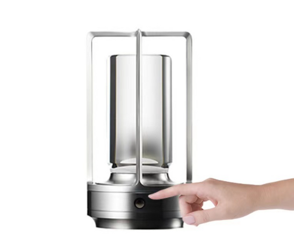 " Aluminum Table Lamp With Led Dining Ambience Light Usb Charging Touch Control Decorative Bar And Camping Night Light" Lamps