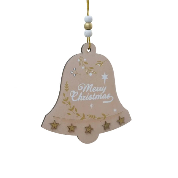 Christmas Bell Ornament For Tree Hotel Diy Atmosphere Decoration Hanging Seasonal Decorations