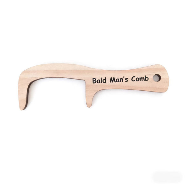 Bald Man Comb Crafts April Fool's Day Funny Gift Novelty