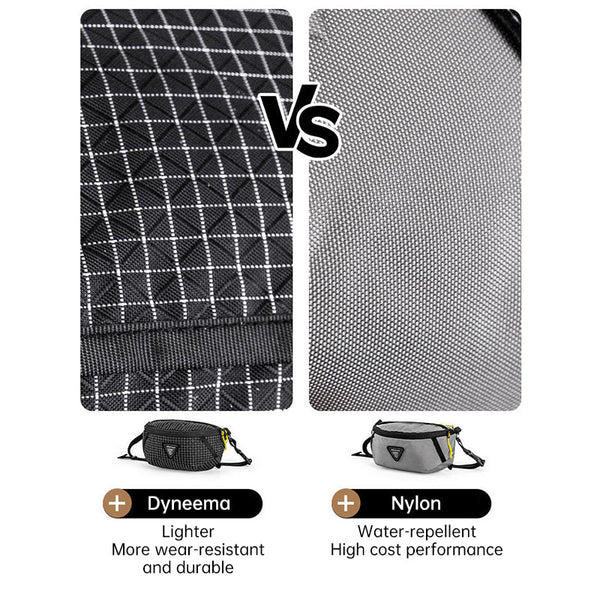 Hikeman Waist Bag For Outdoor Sports Expands Backpack Lightweight Travel/Hiking. Waist Packs & Bags