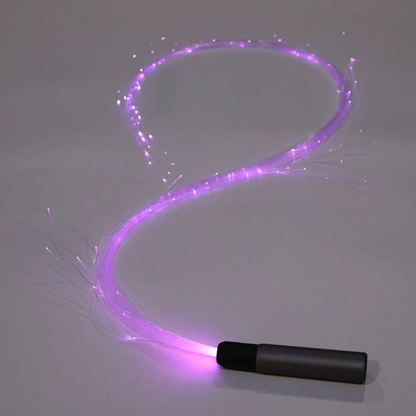 Usb Rechargeable Led Fiber Optic Whips 360 Swivel Optical Multi Color Disco Rgb Dancing Glowing Sparkle Flow String Glow Sticks & Glow Jewellery