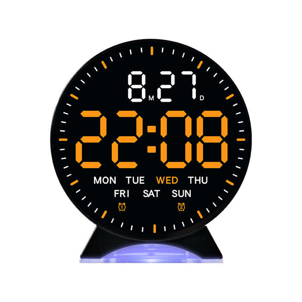 Led Alarm Clock With Custom Jump Second Display Ambient Light Auto Dimming Usb Desk Clock. Alarm Clocks & Clock Radios